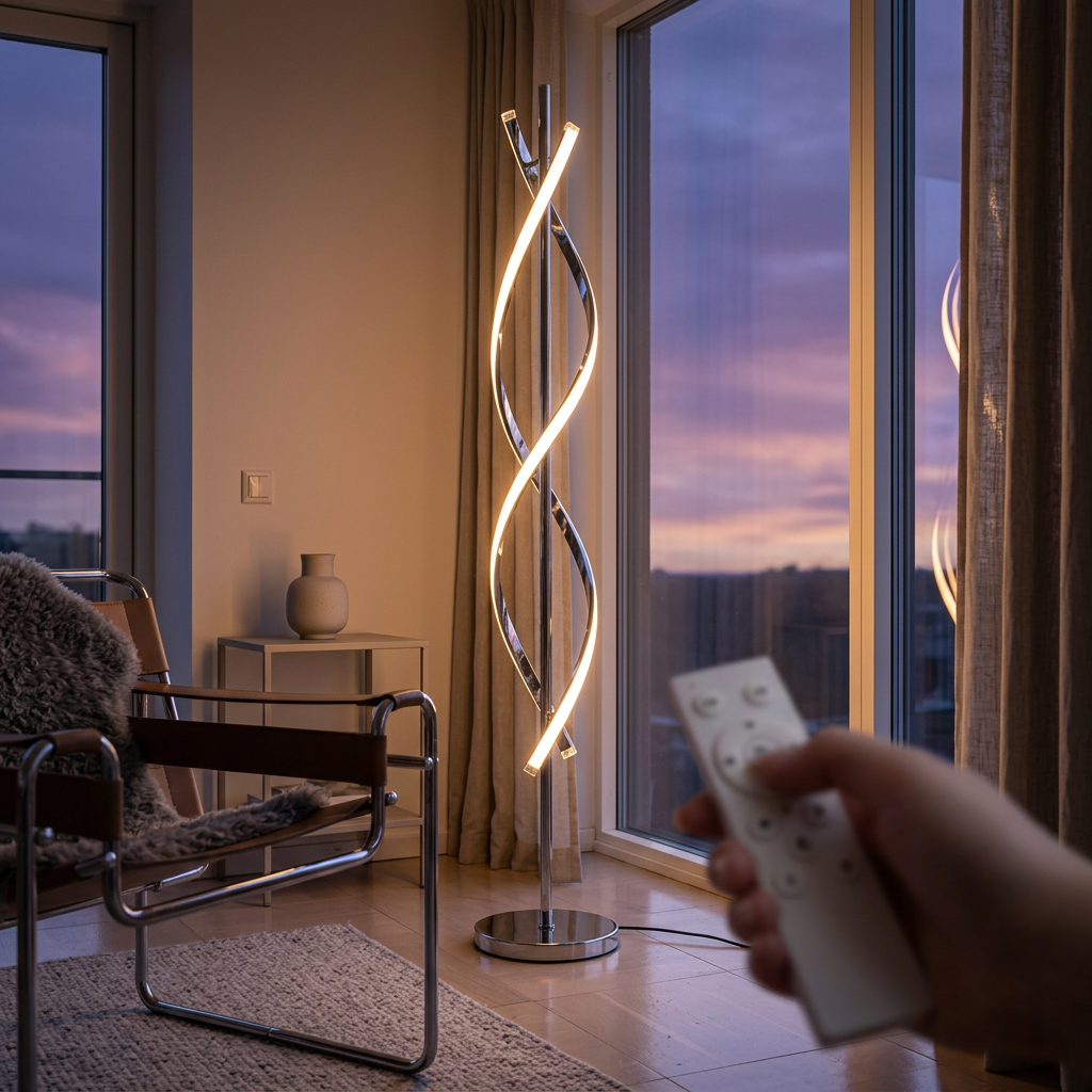 Marholm Velo Floor Lamp (Chrome)