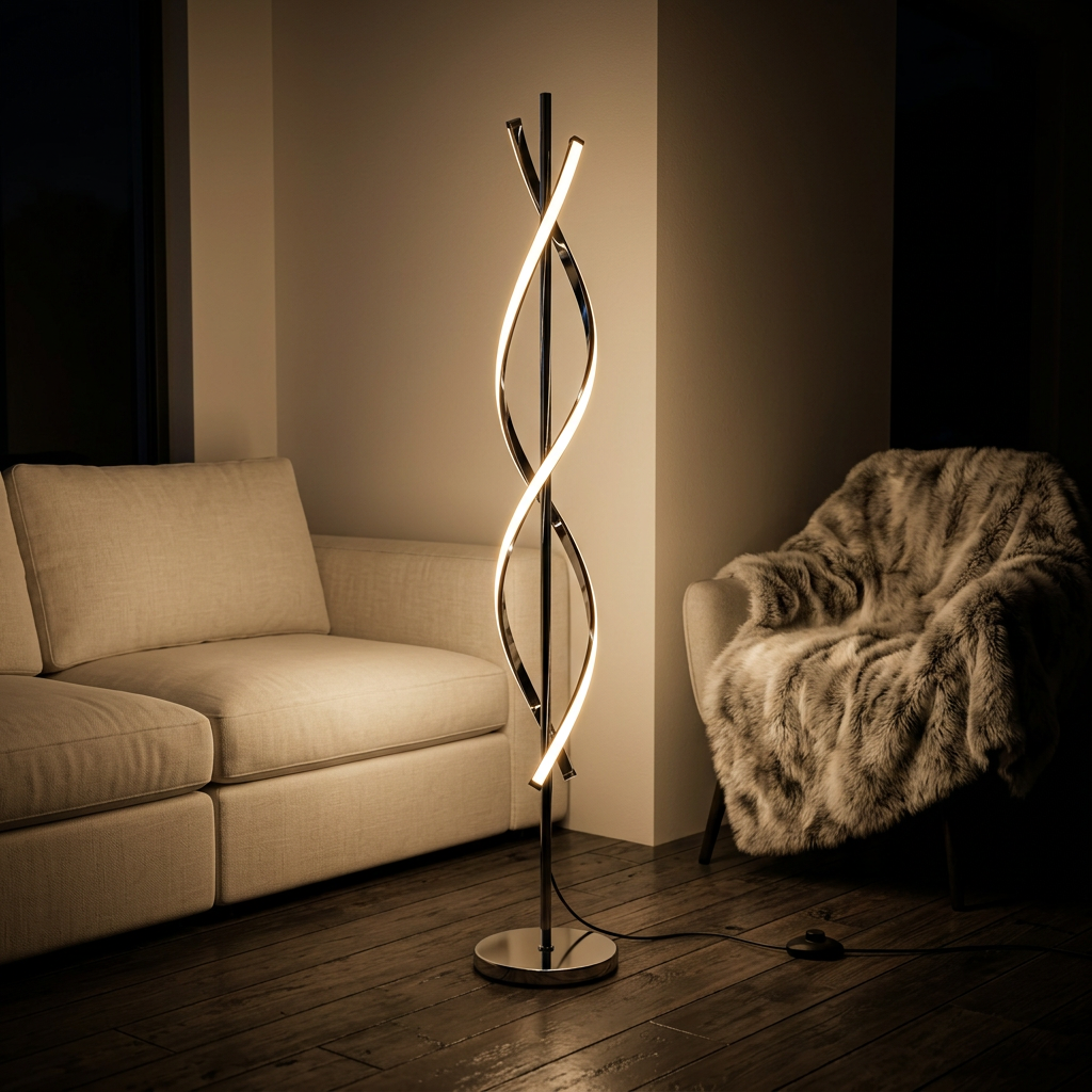 Marholm Velo Floor Lamp (Chrome)