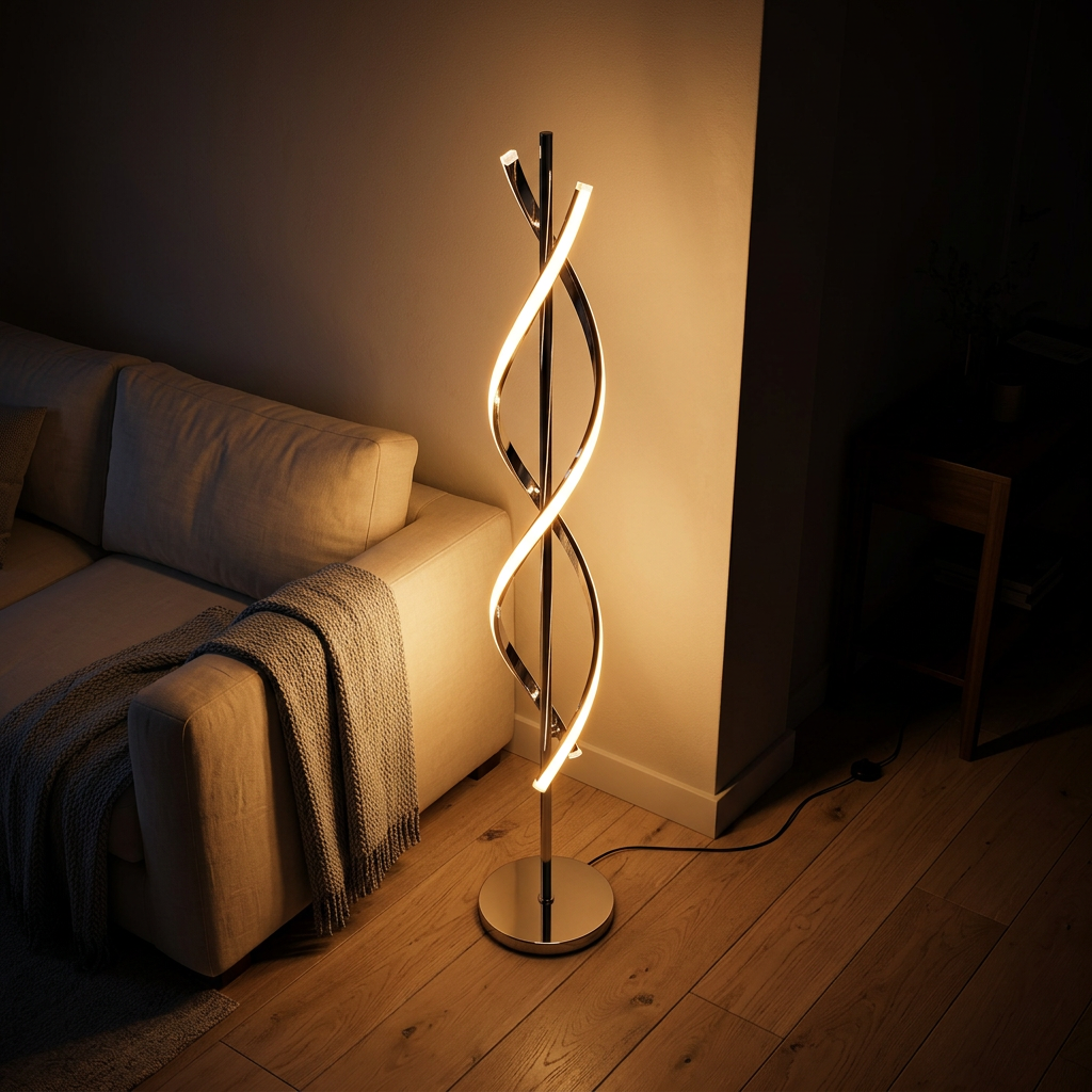 Marholm Velo Floor Lamp (Chrome)