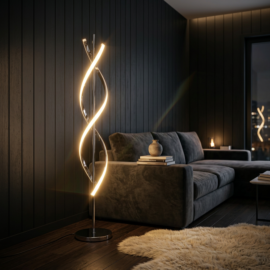 Marholm Velo Floor Lamp (Chrome)