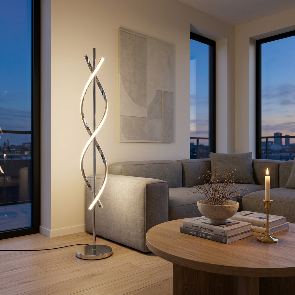 Marholm Velo Floor Lamp (Chrome)