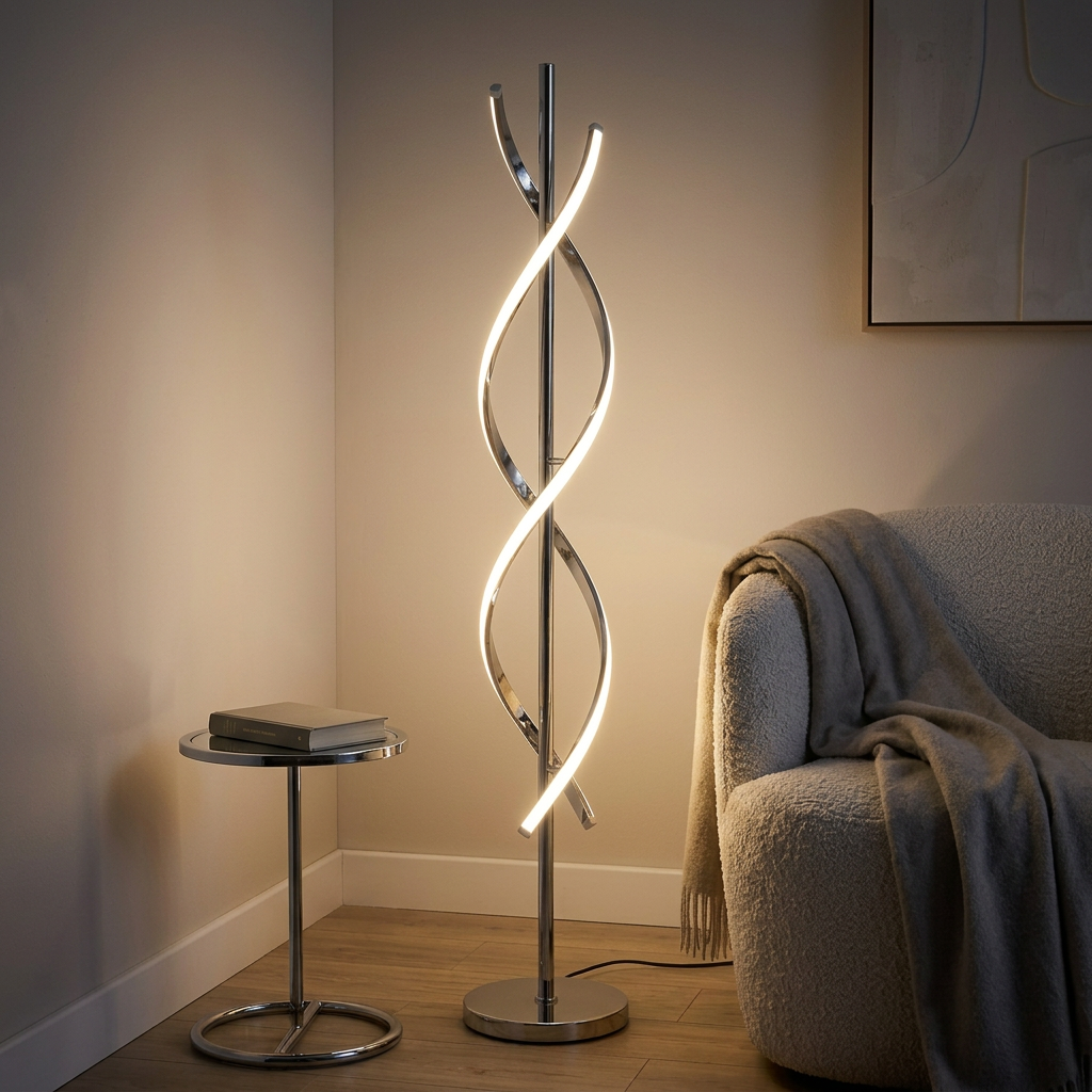 Marholm Velo Floor Lamp (Chrome)